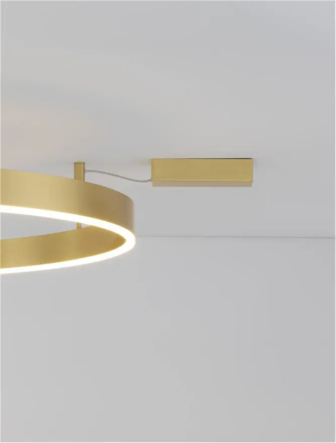 Stropné svietidlo NOVA LUCE 9063606 LED 60W 4552lm 3000K 230V IP20